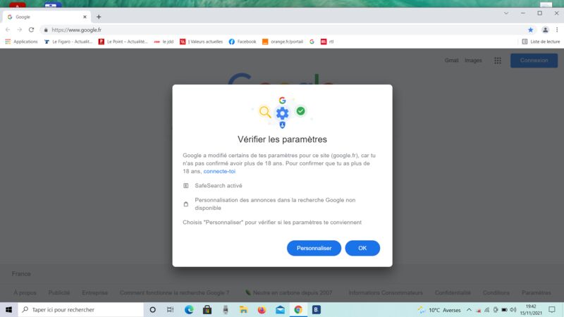 Nom De Domaine Non Valide Google | 1 Signalement | 1 Commentaire