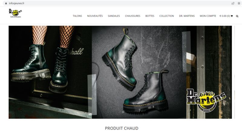 Arnaque store doc martens