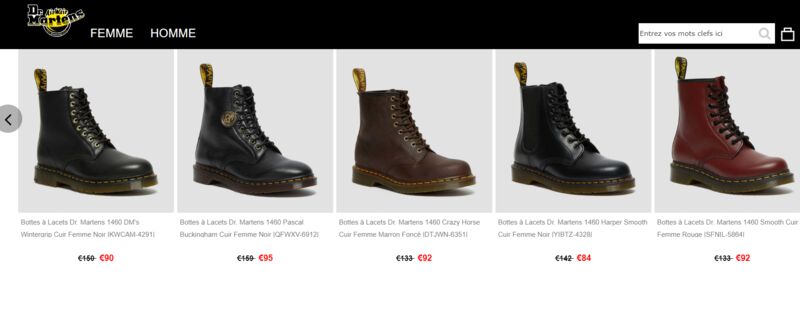 Arnaque on sale doc martens