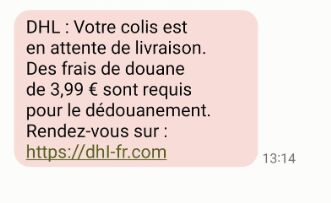 0646936889 dhl arnaque identité phishing 1 commentaire